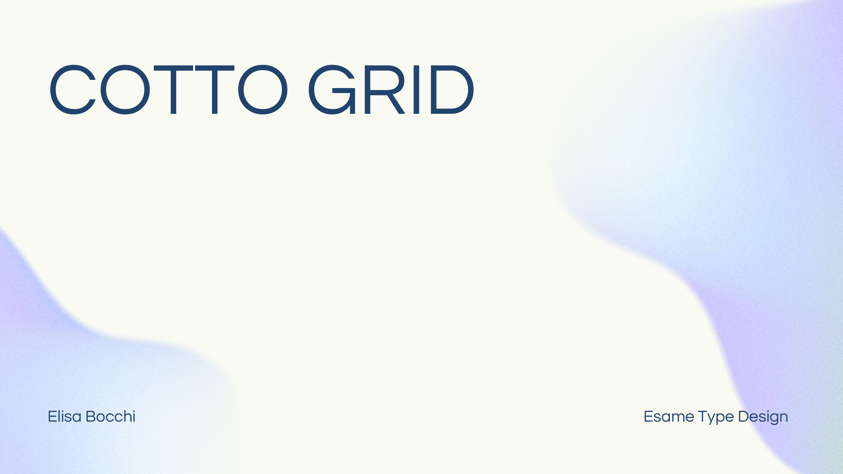 Anteprima del progetto Cotto Grid